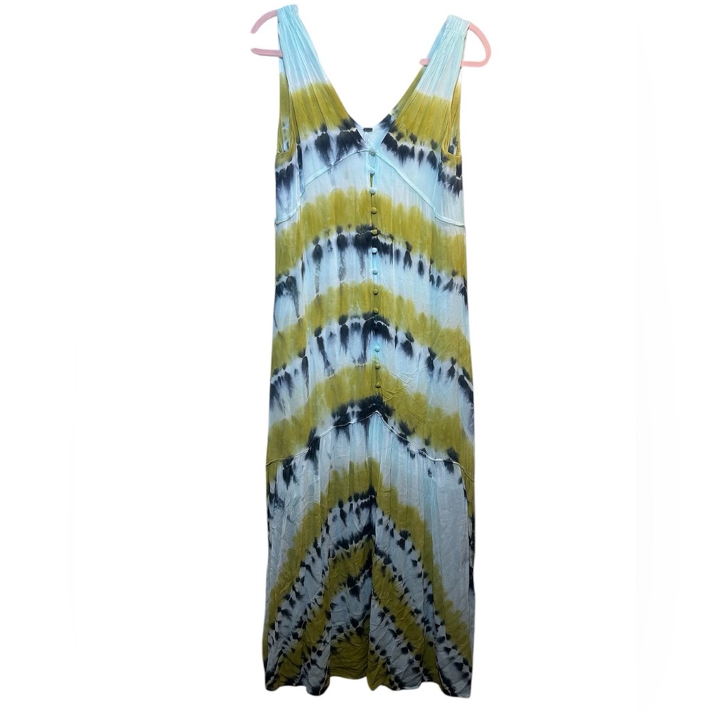Young Fabulous and Broke V Neck Tye Dye Dress Size Small Party Beach Occasion - Picture 3 of 5